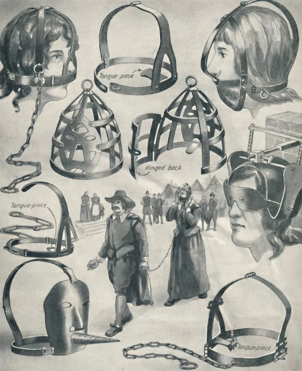 Illustrations of variety of branks